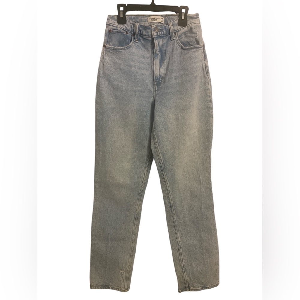 Abercrombie & Fitch Light Blue Ultra High Rise Jeans 27/4 GUC